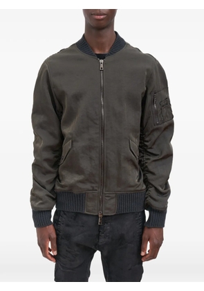 Giorgio Brato zip-fastening bomber jacket - Green