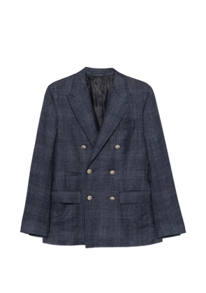 Eleventy double-breasted jacket - Blue