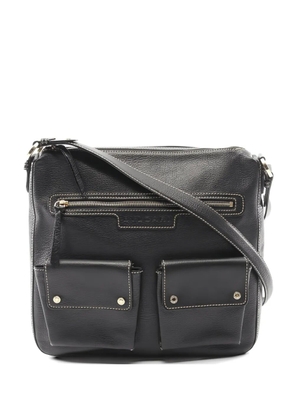 Bvlgari Pre-Owned 2010s ABELEL leather shoulder bag - Black