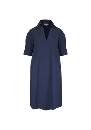 Antonelli Nicla V-neck midi dress - Blue