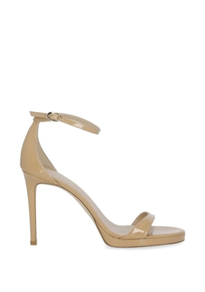 Stuart Weitzman Nudist platform strap sandals - Neutrals