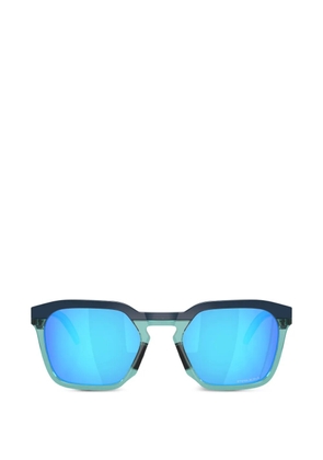 Oakley geometric frame sunglasses - Blue