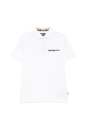 Barbour half-button polo shirt - White