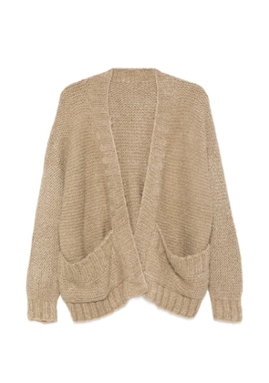 Daniela Gregis front-pocket cardigan - Neutrals
