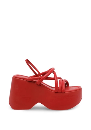Vic Matie Yoko platform sandals - Red
