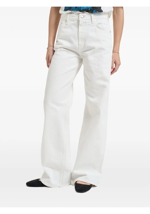 Roy Rogers wide-leg jeans - White