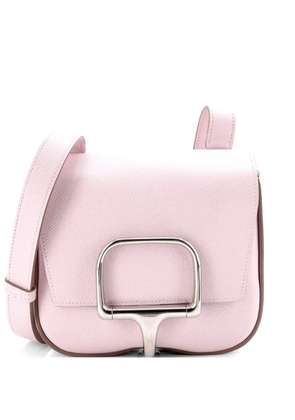 Hermès Pre-Owned Della Cavalleria Shoulder Bag Epsom Mini crossbody bag - Pink