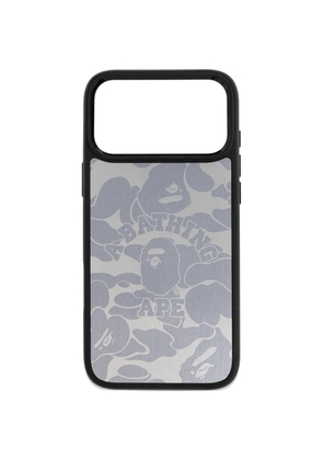 A BATHING APE® Solid Camo iPhone 17 PRO Max case - Grey