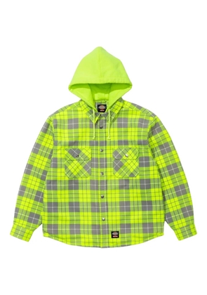 Supreme x Dickies hooded shirt - Green