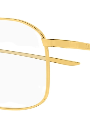 Balenciaga Eyewear browline glasses - Gold