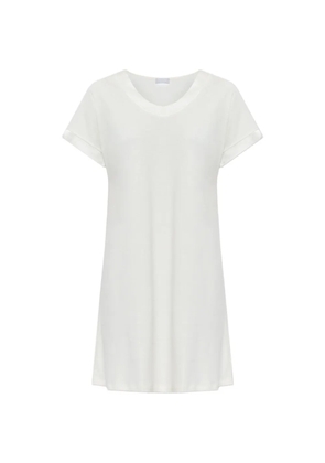 Hanro Anilla short-sleeve nightdress - Neutrals