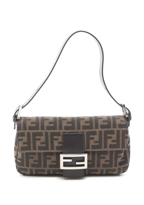 Fendi Pre-Owned 2000-2010 Zucca Canvas Baguette shoulder bag - Brown