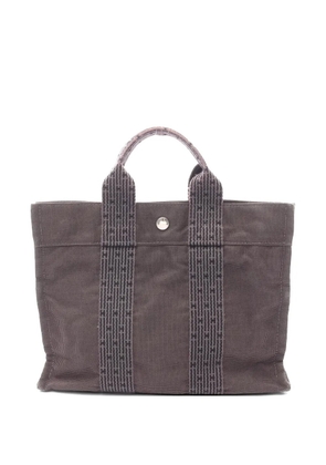 Hermès Pre-Owned 2000 PM Yale Line canvas tote bag - Brown