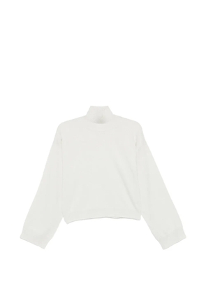 Fabiana Filippi funnel-neck sweater - White