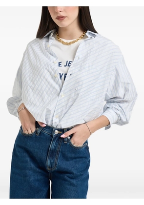 Roy Rogers striped long-sleeve shirt - Blue