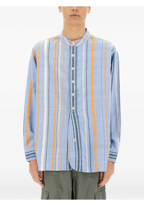 Nigel Cabourn x Madras striped shirt - Blue