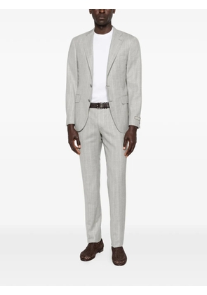 Canali striped suit - Grey