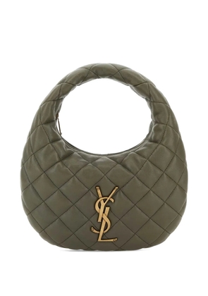 Saint Laurent quilted icarino tote bag - Green