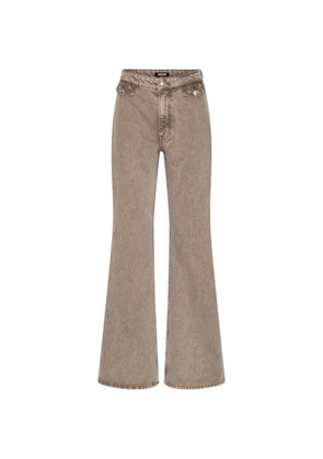 ROTATE BIRGER CHRISTENSEN high-waisted flared jeans - Grey