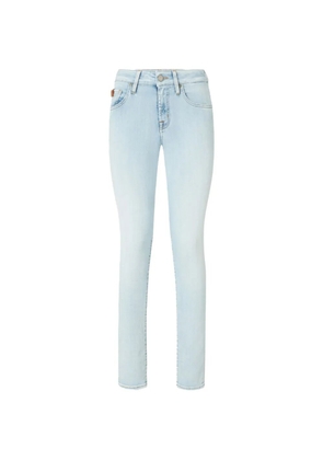 Jacob Cohën logo-patch skinny jeans - Blue
