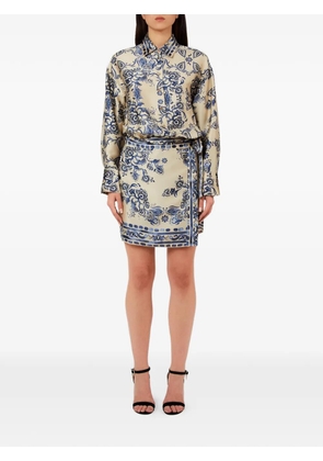LIU JO floral print dress - Neutrals