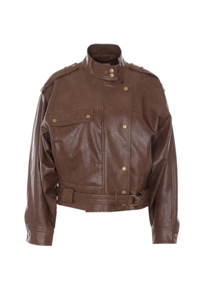 Urbancode belted jacket - Brown