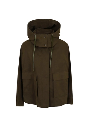 Herno hooded pocket jacket - Green