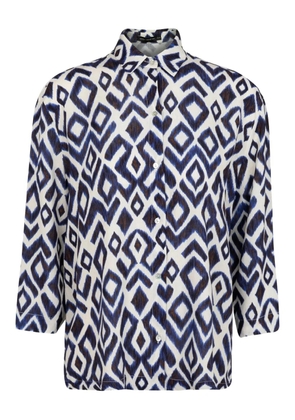 Lenny Niemeyer geometric-print shirt - Blue