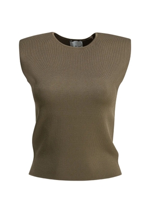 SA SU PHI shoulder-padded top - Green