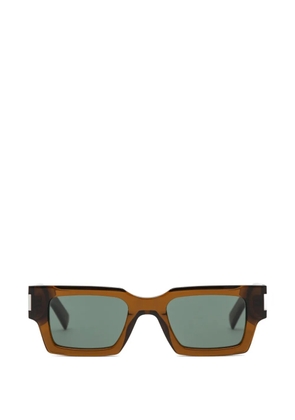 Saint Laurent SL 572 square frame sunglasses - Brown