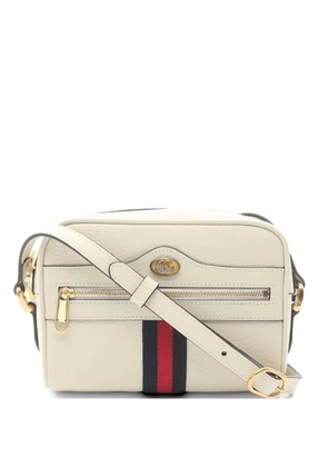 Gucci Pre-Owned 2010s Ophidia leather shoulder bag - Neutrals