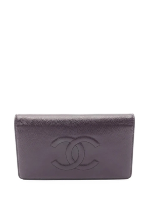 CHANEL Pre-Owned 2012-2013 bifold wallet - Purple