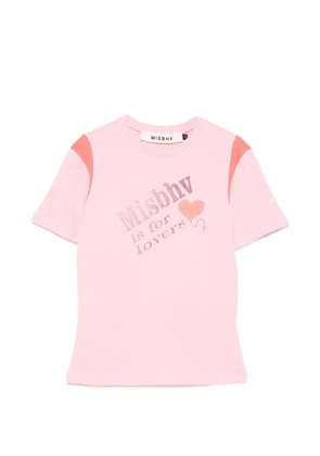 MISBHV printed T-shirt - Pink