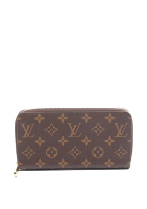 Louis Vuitton Pre-Owned 2021 Monogram zip-fastening wallet - Brown
