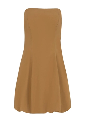 Lenny Niemeyer strapless bubble dress - Yellow