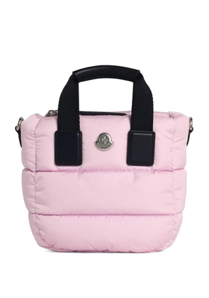 Moncler micro Caradoc tote bag - Pink