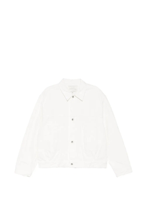 Studio Nicholson button-up denim jacket - White