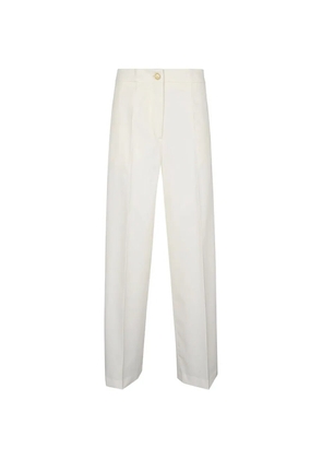 Erika Cavallini twill trousers - White