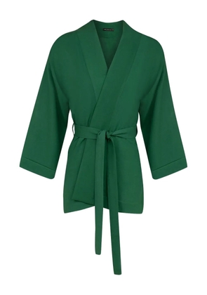 Lenny Niemeyer Inhotim belted wrap top - Green