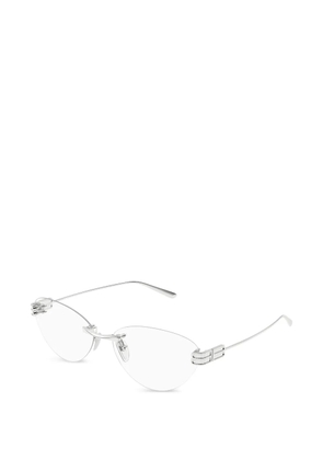 Balenciaga Eyewear rimless glasses - Silver