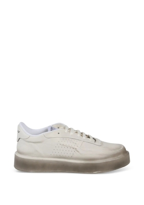 MISBHV City perforated leather sneakers - Neutrals