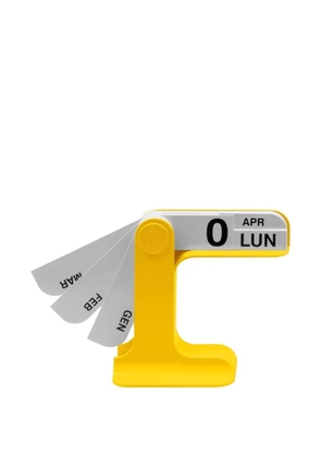 danese milano Timor perpetual calendar - Yellow