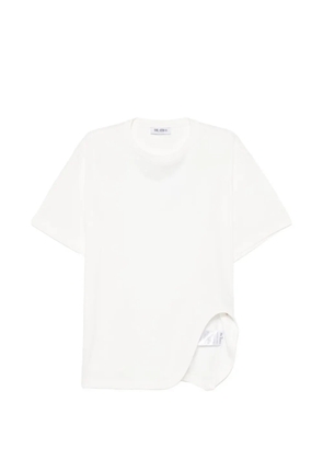 The Attico side-slit oversized T-shirt - White