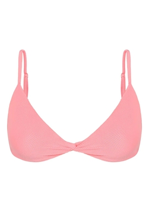 Lenny Niemeyer triangle loop bikini top - Pink