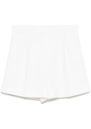 Max Mara Ivory stretch wool shorts - White