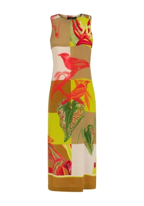 Lenny Niemeyer Canteiros side-splits midi dress - Green