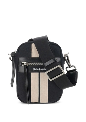 Palm Angels logo-print crossbody bag - Black