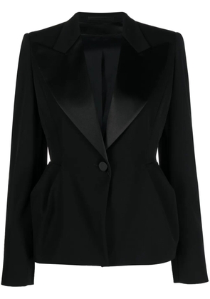 Max Mara Proteo peplum blazer - Black