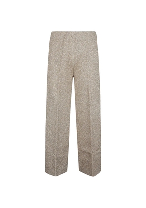 Circus Hotel wide-leg trousers - Neutrals