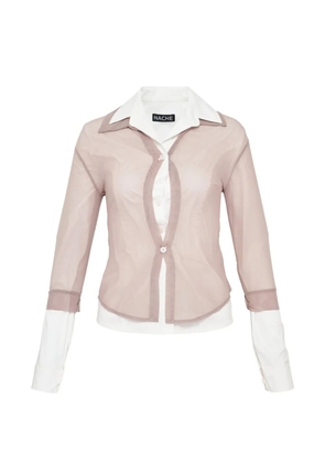 Hache Out In shirt - Pink